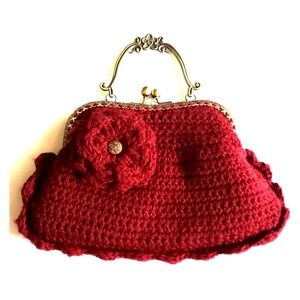 Handmade crochet bag